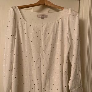 Loft long sleeve blouse
